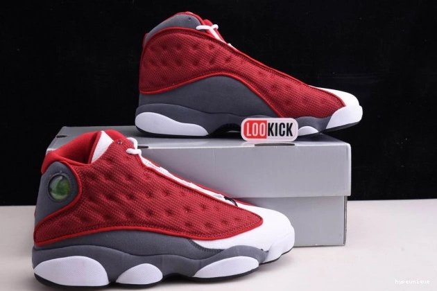 HYPE 13 Flint Grey 414571-600 Gym Retro Jordan Air Red 0711